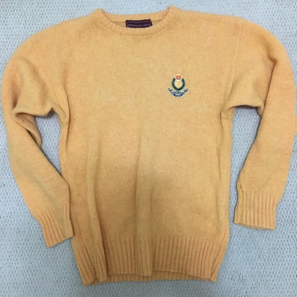 Vintage Chaps Ralph Lauren 100% Wool Sweater Large